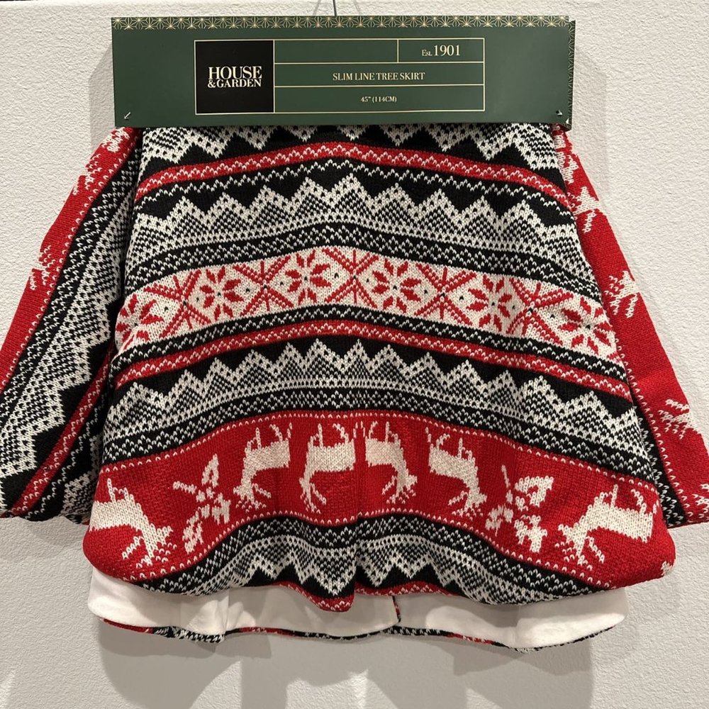 Christmas - Nate Fairisle Tree Skirt